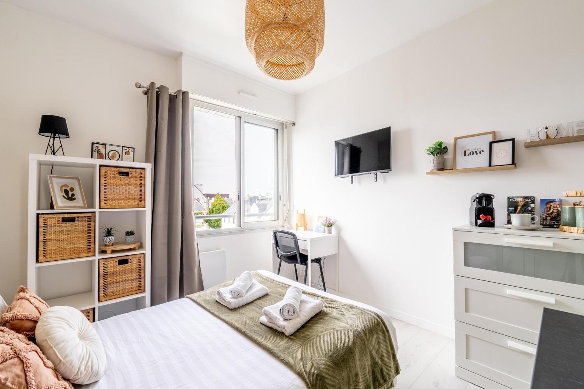 L'Oasis - Studio A 350M De La Mer & Du Centre Ville Saint-Nazaire  Zewnętrze zdjęcie